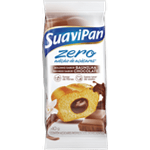 Bolinho Suavipan 40g Baun.Choc.Zr Ac.L.