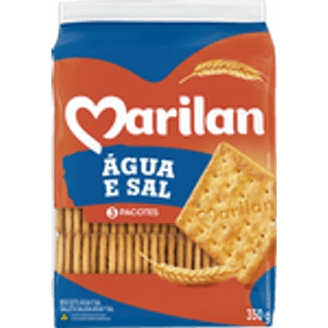 Biscoito Marilan 350g Agua Sal