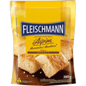 Mistura Bolo Fleischmann 390g Aipim