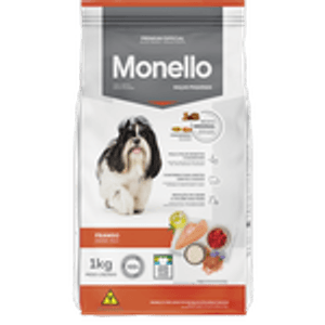 Alimento Cao Monello 1kg Ad.Peq Frango