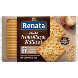 Biscoito Cream Cracker Renata 360g F.Nat
