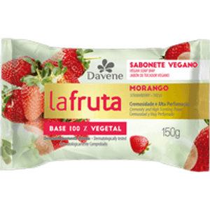 Sabonete Davene 150g Vegetal Morango