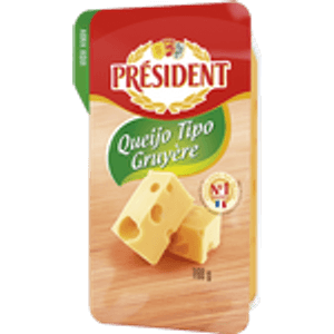 Queijo Gruyere President 160g
