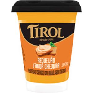 Requeijao Tirol 180g Cheddar Cremoso