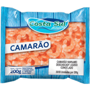 Camarao Costa Sul 200g Descasc.Coz.Cong