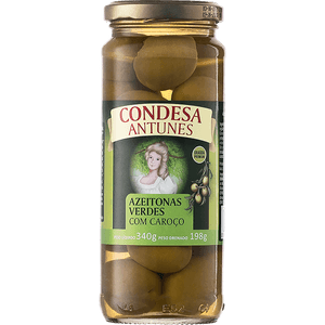 Azeitona Verde Condesa Ant.198g C/Caroco