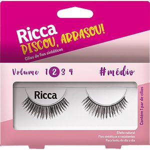 Cilios Posticos Ricca Vol.2 Medio