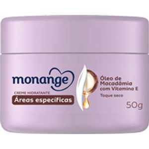 Creme Hidratante Monange 50g Oleo Macad