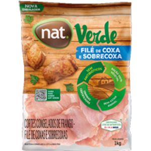File Coxa/Sobrecoxa Frango Nat Verde 1kg