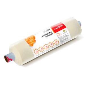 Massa Folhada Arosa 1kg Laminada