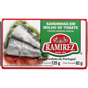 Sardinha Ramirez 82g Molho Tomate