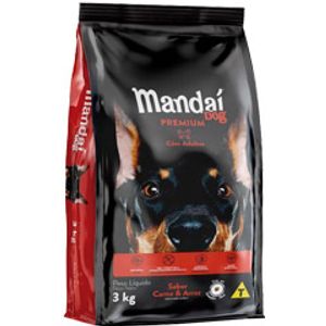 Alimento Cao Mandai 3kg Ad.Premium