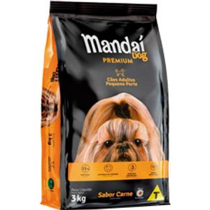 Alimento Cao Mandai 3kg Ad.Peq Premium