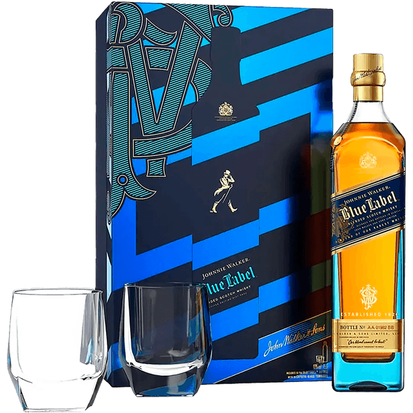 Whisky Johnnie Walker 750ml B.Label C/Cp] - Bistek Supermercados