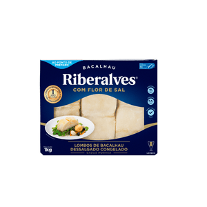 Lombo Bacalhau Riberalves 600g Dessalgad