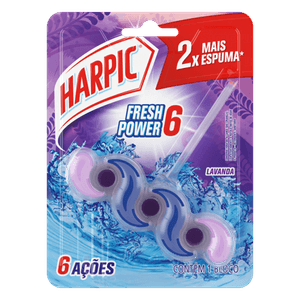 Bloco Sanit.Harpic Fresh Power Lavanda