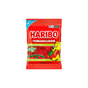 Bala Gelatina Haribo 75g Moranguinhos