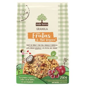 Granola Mae Terra 250g Frutas/Mel S/Ac