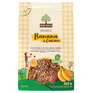 Granola Mae Terra 800g Banana/Cacau