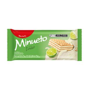 Biscoito Wafer Parati 81g Limao