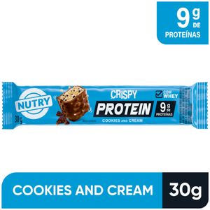 Barra Proteina Nutry 30g Cookies Cream