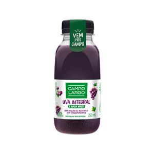 Suco Campo Largo 250ml Uva Pet