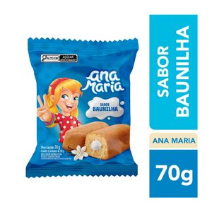 Bolinho Ana Maria Baunilha 70g