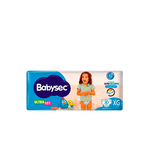Fralda Babysec Mega Ultrasec Xg C/30