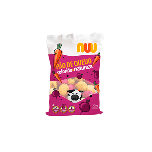 Pao Queijo Nuu 300g Cen/Bet/Chia/Curc