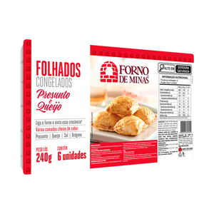 Folhado Forno De Minas 240g Presu/Quejo