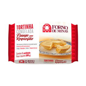Torta Forno De Minas 180g Frango C/Reque