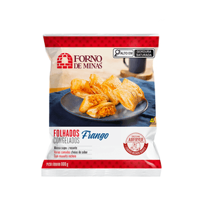 Folhado Forno De Minas 800g Frango