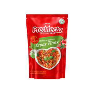 Molho Tomate Predilecta 300g Ervas Finas