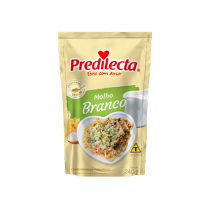 Molho Branco Predilecta 240g Sache