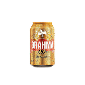 Cerveja Brahma 350ml Zero Álcool Lata