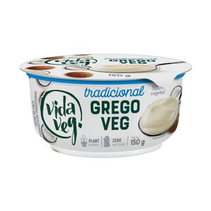 Iogurte Vida Veg 150g Grego Tradicional