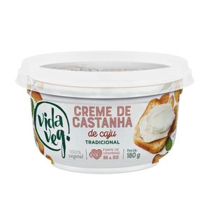Creme Cast.Caju Vida Veg 180g Trad