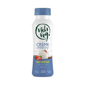 Creme De Leite Vida Veg 220g Vegetal Fresco