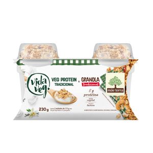 Iogurte Vida Veg 230g Pro.Trad.C/Gran.2u