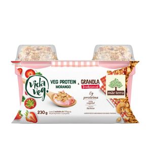 Iogurte Vida Veg 230g Pro.Morg.C/Gran.2u