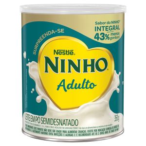Leite Em Pó Semidesnatado Adulto Ninho 350g