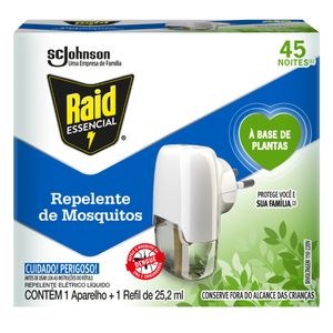 Repelente Elet.Raid 25,2ml 45n Ap+Rf B.P