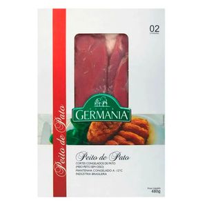 Peito Pato Germania 480g S/Osso Cong