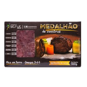 Medalhao Avestruz Strut 300g