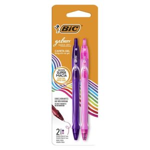 Caneta Bic Gelocity Quick Dry C/2
