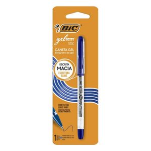 Caneta Bic Gelocity Stic Azul