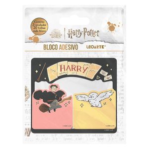 Bloco Adesivo Leoarte H.Potter 20f C/3