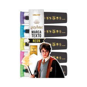 Marca Texto Leoarte H.Potter C/5 Cores