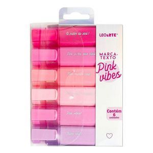 Marca Texto Leoarte P.Vibes C/6 Cores