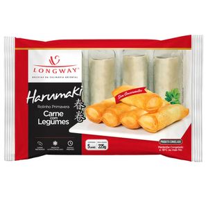 Rolinho Primavera Longway 225g Carne/Leg